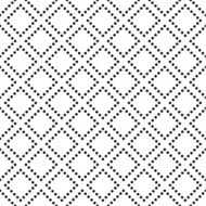 Abstract black and white seamless geometric pattern N2