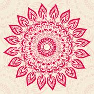 Ornamental round pattern N5