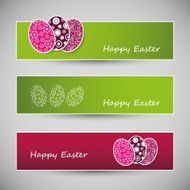 Happy Easter Banners