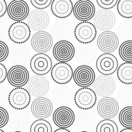 Abstract seamless background made of rings N12