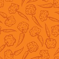 Carrot Seamless Background
