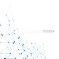 Vector network background abstract polygon triangle N3
