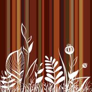 Striped autumn background