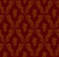 Ornamental wallpaper pattern N74
