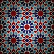 Ceramic Flower Islamic tile