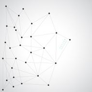 Vector network background abstract polygon triangle N4