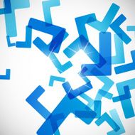 abstract background tick
