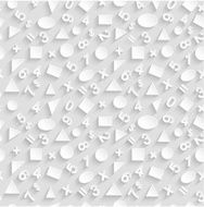 Seamless 3d vector of geometric shapes and figures N2