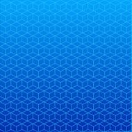 Hexagonal abstract lace blue background