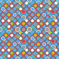 seamless retro pattern N64