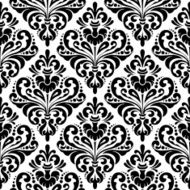 Seamless damask wallpaper N61