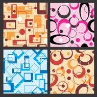 Retro Seamless Backgrounds N4