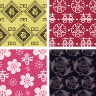 Oriental Seamless Pattern N23
