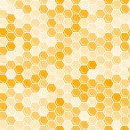 Orange honeycomb background