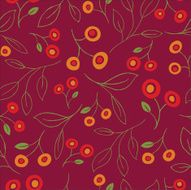 seamless flower pattern N37