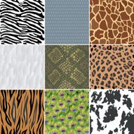 Seamless animal wallpapers (backgrounds)
