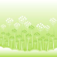 Green abstract background N15