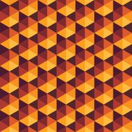 Seamless pattern Bright vector optical illusion
