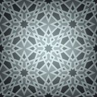 Marble Islamic star pattern