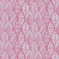 Hand drawn vector seamless abstract ethnic pattern with ornamental foliage