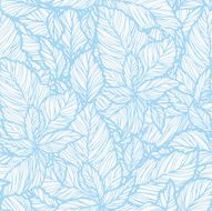 Seamless Pattern with floral ornament N14