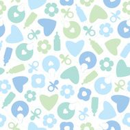 Baby boy seamless pattern N5