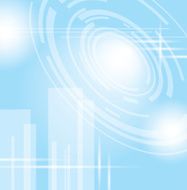 light blue vector abstract futuristic background - eps10