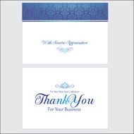Thank You For Business Card N2