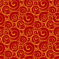 Seamless swirl wallpaper background