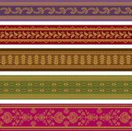 Sari Borders - Gold N3