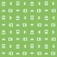 Car and truck Seamless pattern