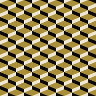 seamless pattern of art deco blocks
