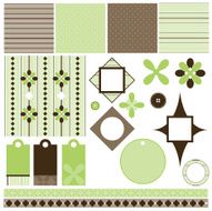 Vector Scrapbook pages