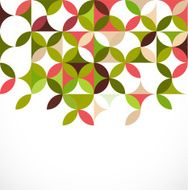 abstract colorful floral pattern concept vector illustration