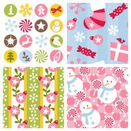 Christmas seamless patterns N2