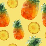 Pineapple seamless pattern N6