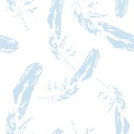 cute delicate pattern of fine feathers painted with watercolors