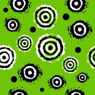 Seamless lime vibrating wallpaper background tile