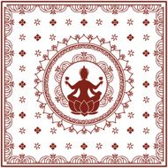 Mehndi Lakshmi Bedspread