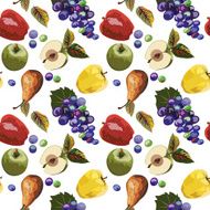 Seamless fruit background N2
