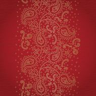 Vintage seamless border in Eastern style N13