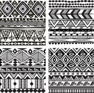 Seamless tribal texture N5