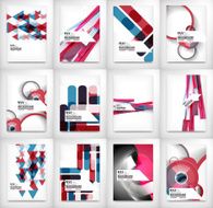 Geometric abstract business template N10
