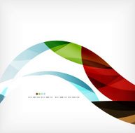 Business wave corporate background N30