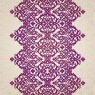 Vector seamless border in Victorian style N24