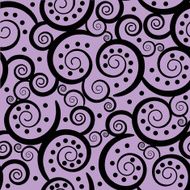 Pink seamles swirly background tile