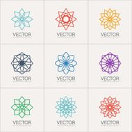 Vector ornamental symbols N2