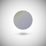Halftone color sphere