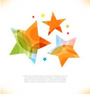 Vector multicolor stars
