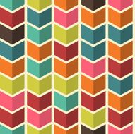 Seamless Abstract colorful background with arrows in modern colors